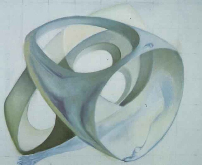 topological contortion of a female figure 1983.jpg